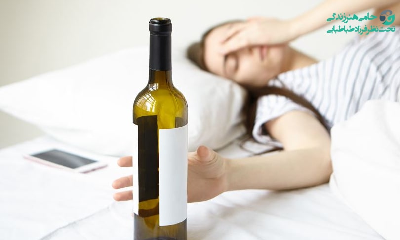تاثیر مصرف الکل بر بی خوابی