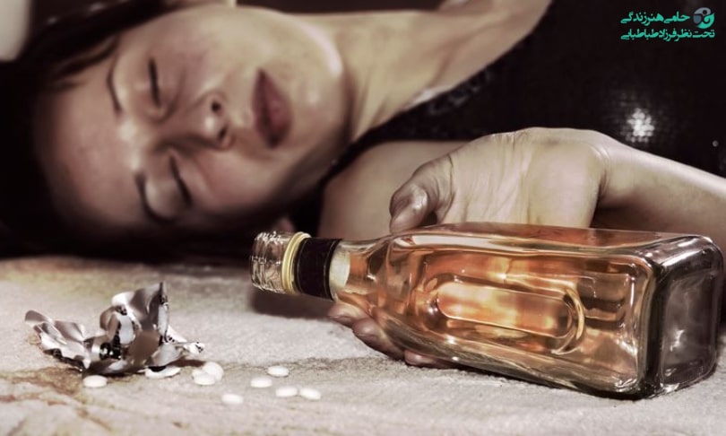 مصرف الکل با چه چیزی باعث مرگ می شود؟